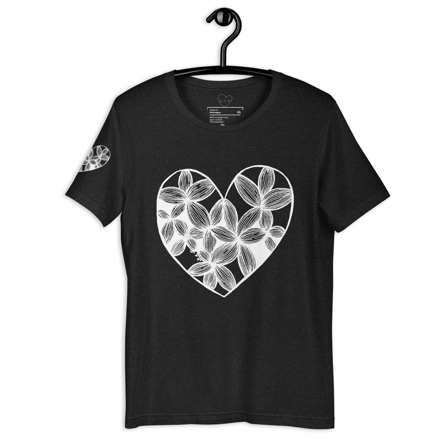 7 of hearts - short sleeve graphic t-shirt