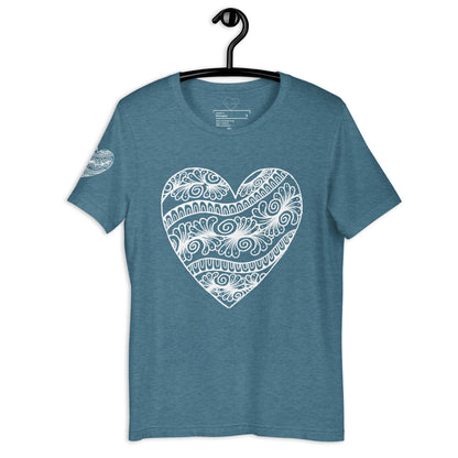 3 of hearts - short sleeve graphic t-shirt