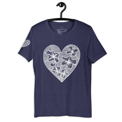 2 of hearts - short sleeve graphic t-shirt