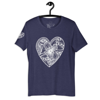 4 of hearts - short sleeve graphic t-shirt