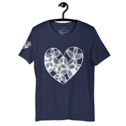 7 of hearts - short sleeve graphic t-shirt