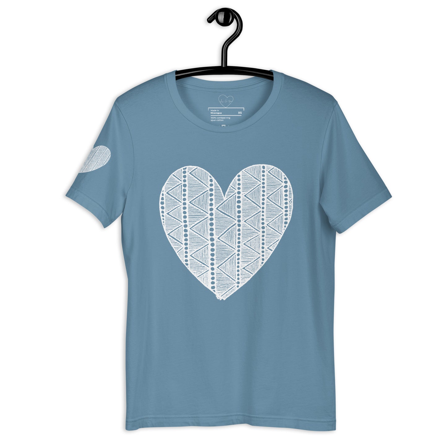 6 of hearts - short sleeve graphic t-shirt