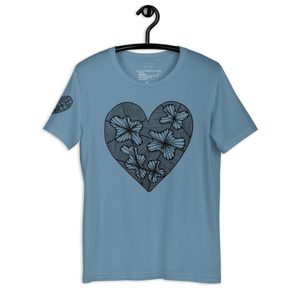 2 of hearts - short sleeve graphic t-shirt