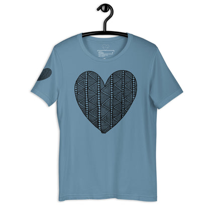 6 of hearts - short sleeve graphic t-shirt