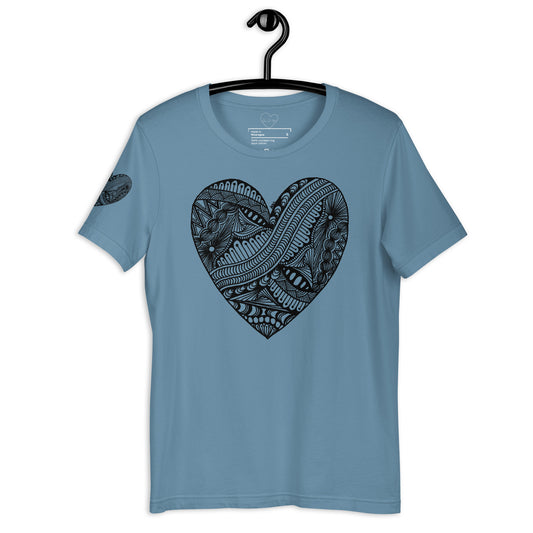 9 of hearts - short sleeve graphic t-shirt