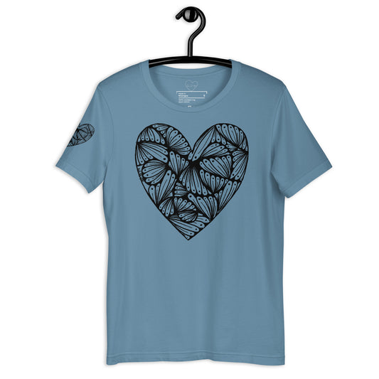 11 of hearts - short sleeve graphic t-shirt