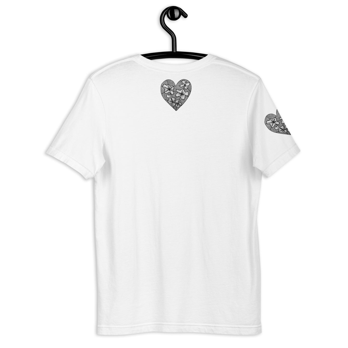 2 of hearts - short sleeve graphic t-shirt